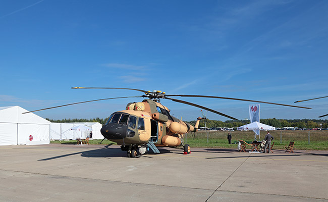 Russian delivers final batch of Mi-17V-5 choppers to India