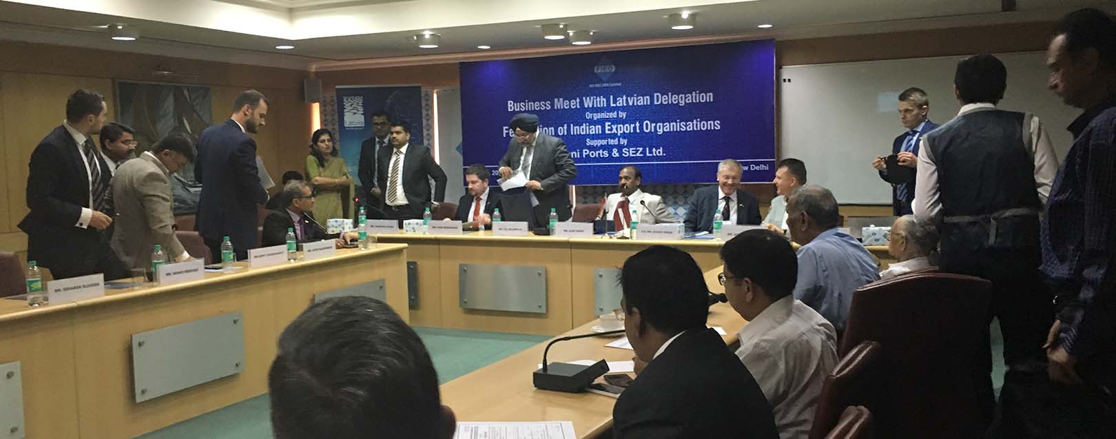 India, Latvia explore new business ties