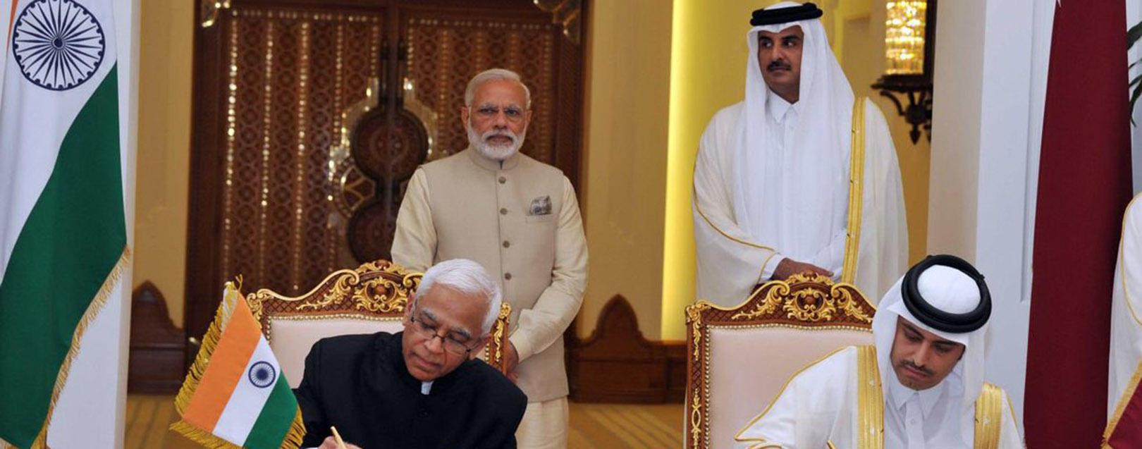 Modi in Doha: India, Qatar sign 7 key agreements