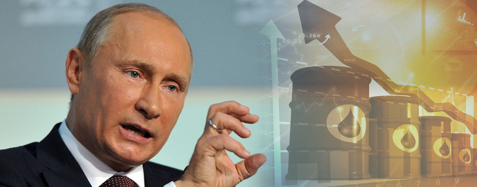 Oil prices surge after Putin remarks on freezing output