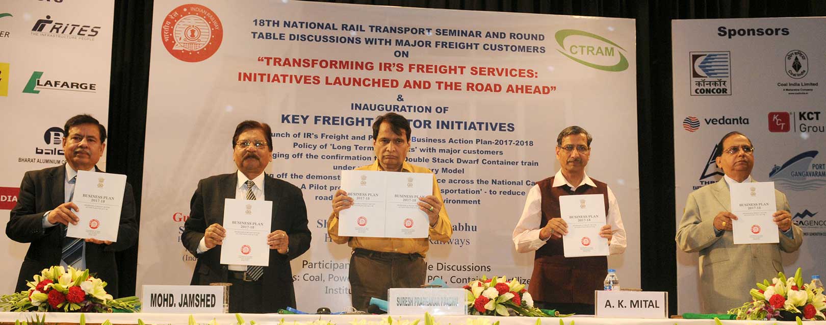 Prabhu inaugurates key freight sector initiatives of Indian Railways