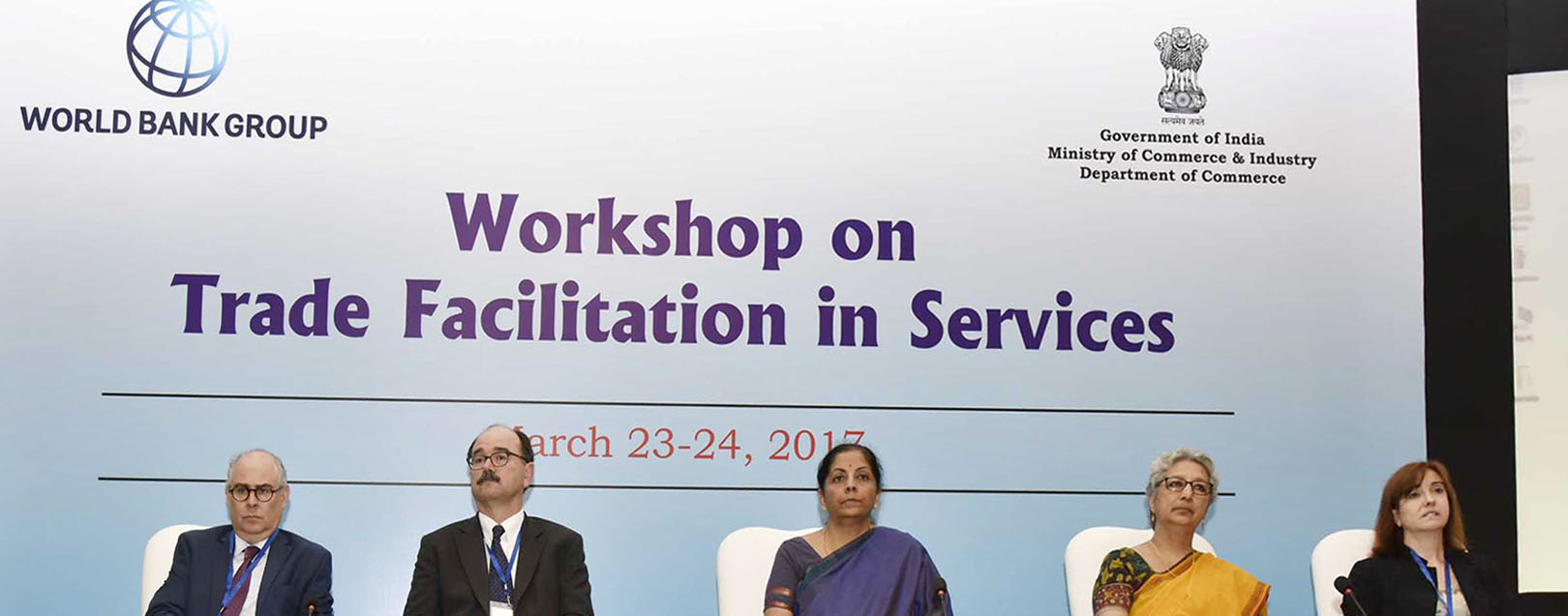 Sitharaman emphasises the need for efficient and fair flow of services.
