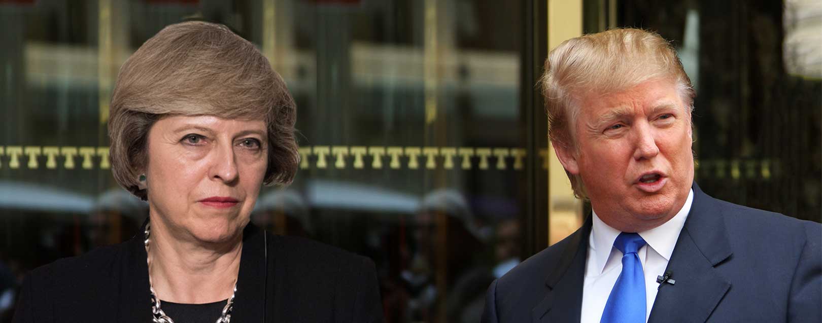 Trump and Theresa agree to increase trade between the two countries