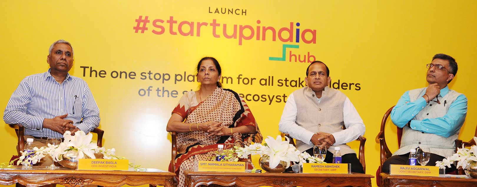 Startup India hub launched by Sitharaman, promises Startup exchange prog among SAARC countries