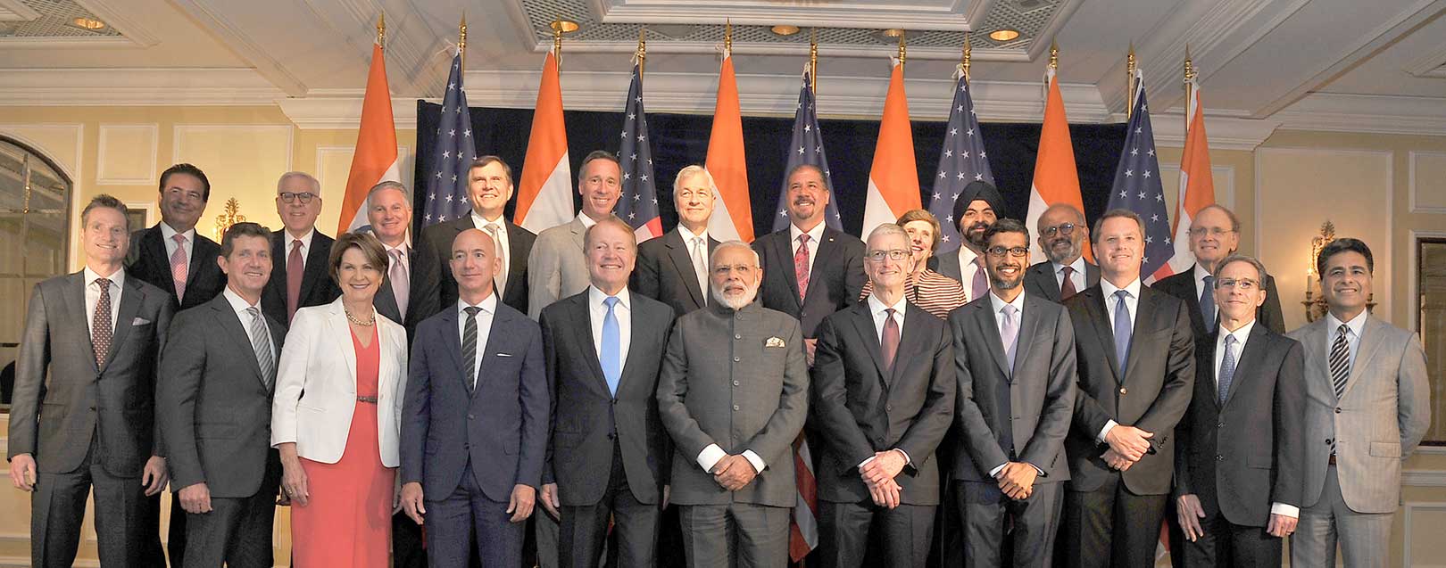 Top US CEOs commit to invest in India