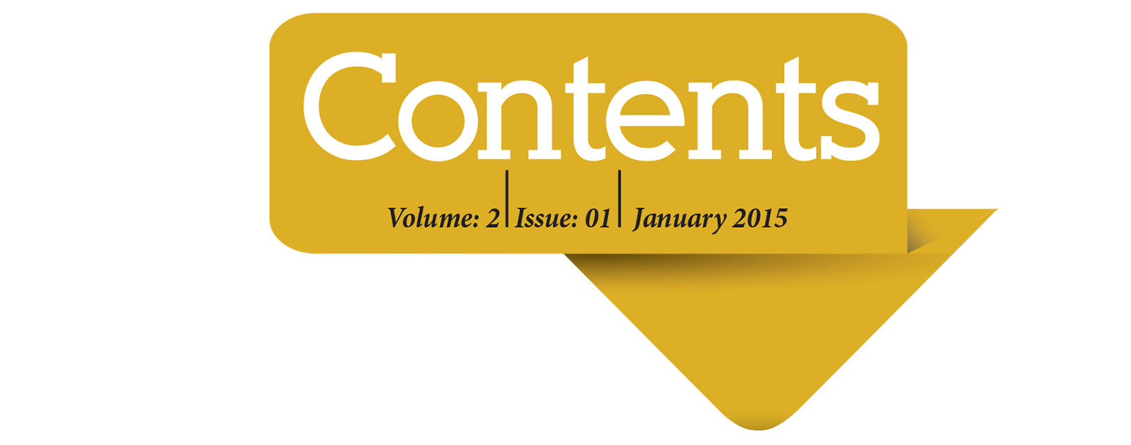Contents January 2015 March 2018 issue