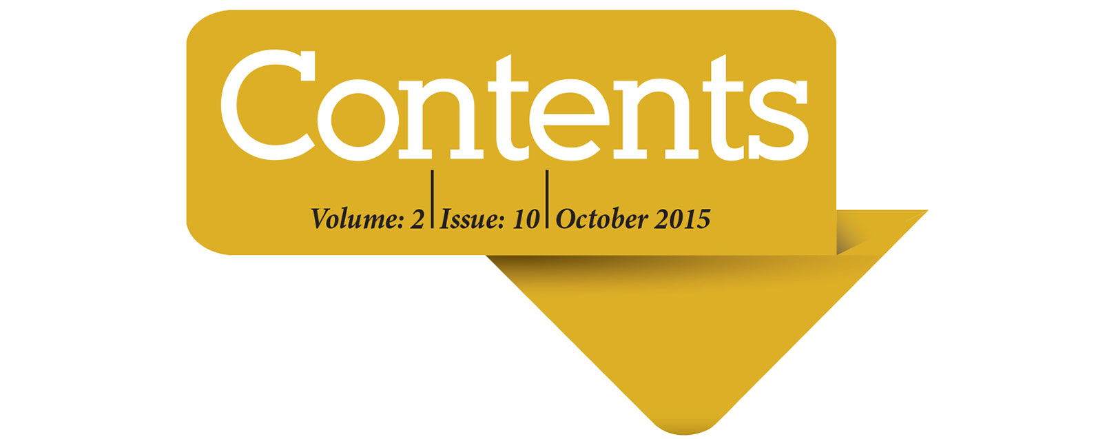 Contents October 2015 March 2018 issue