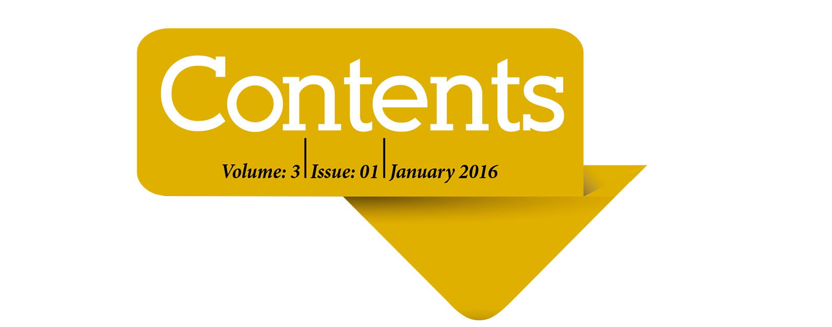 Contents January 2016 March 2018 issue