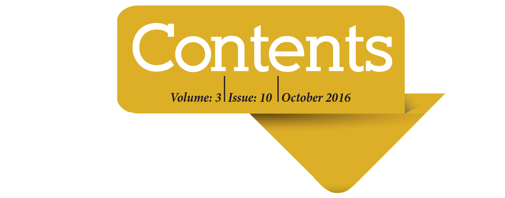 Contents October 2016 March 2018 issue