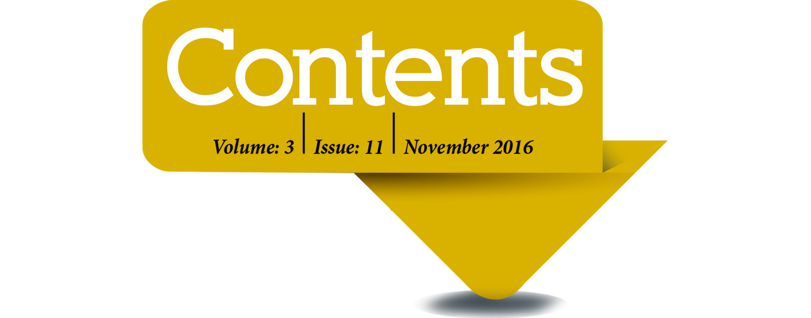 Contents November 2016 March 2018 issue