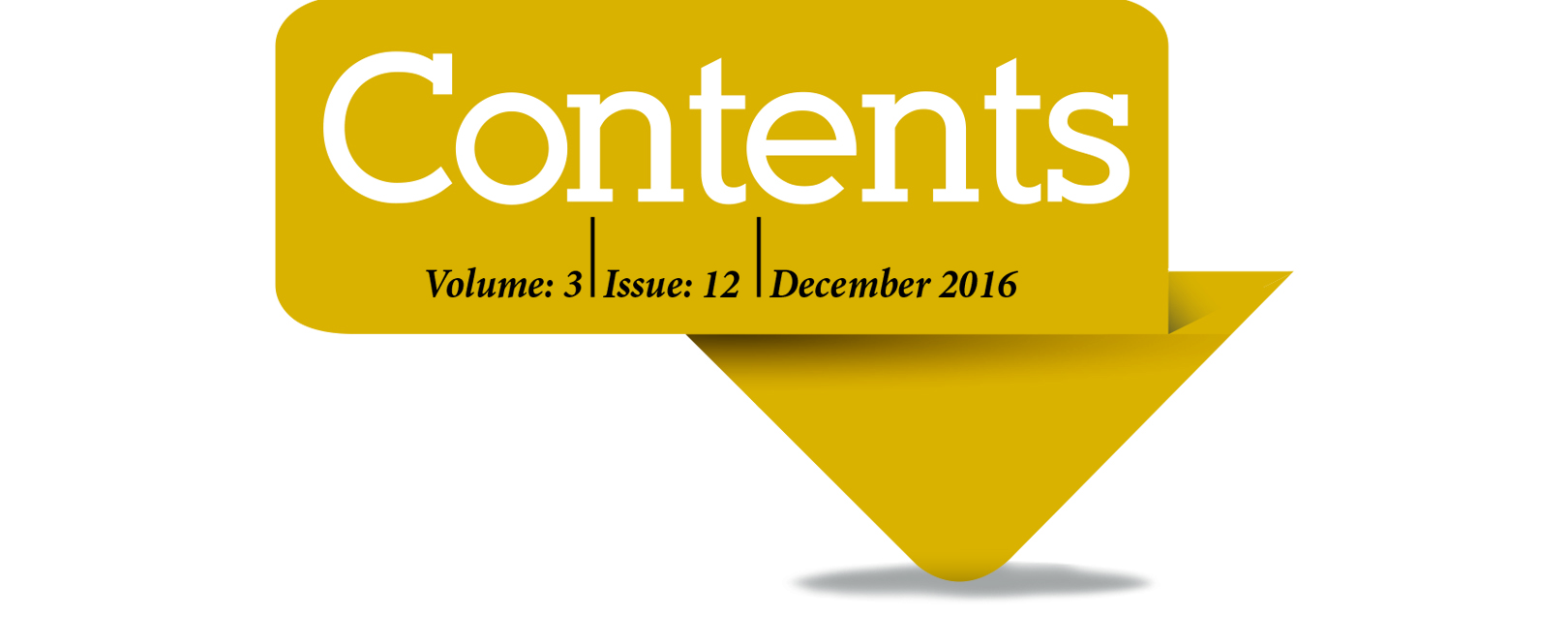 Contents December 2016 March 2018 issue