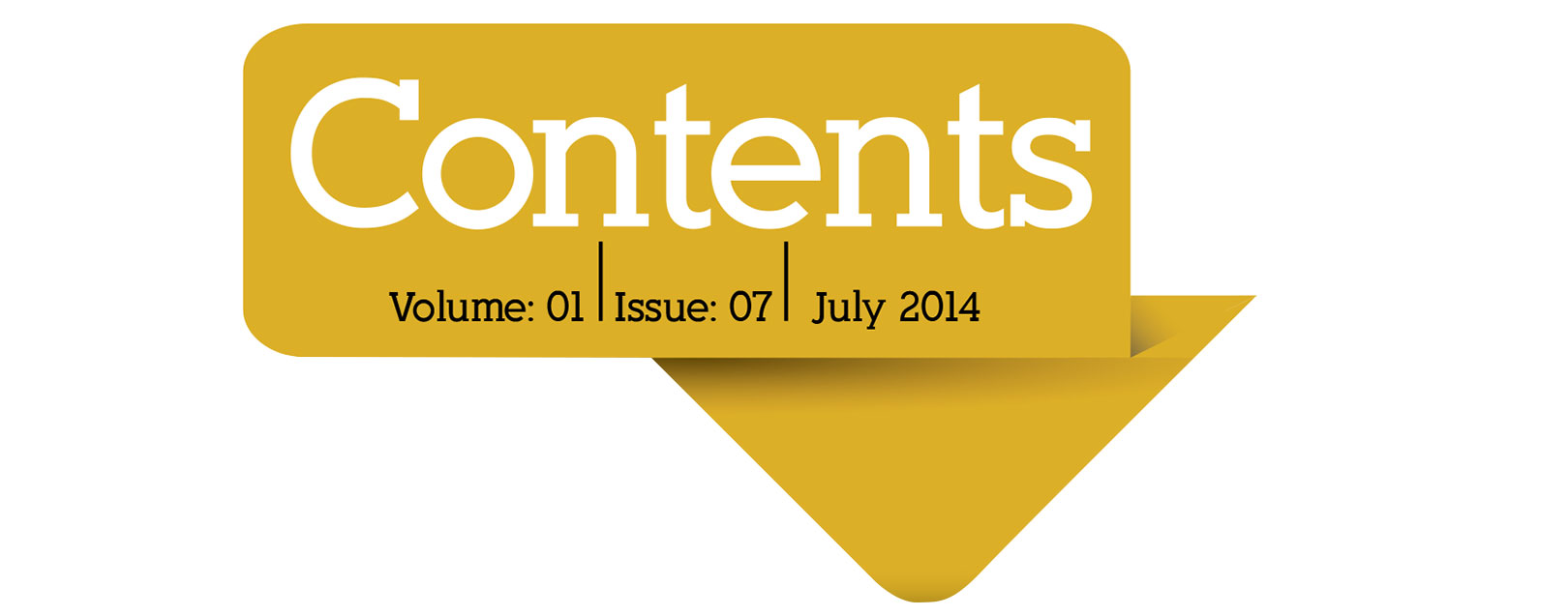 Contents July 2014 March 2018 issue